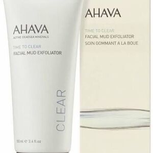 ✨ AHAVA Time to Clear Purifying Mud Mask – Full Size 100 mL – Brand New in Box ✨